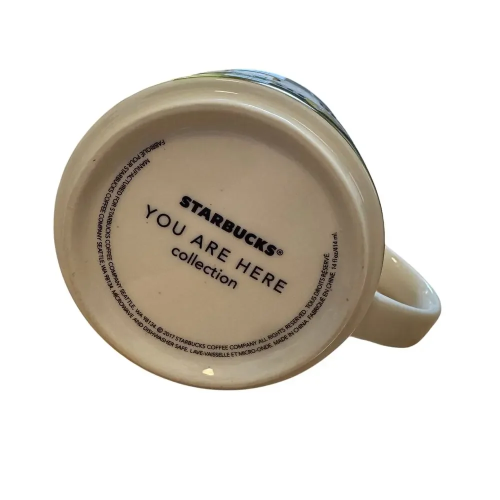 Wisconsin Starbucks 2017 You Are Here Collection 14oz Mug
